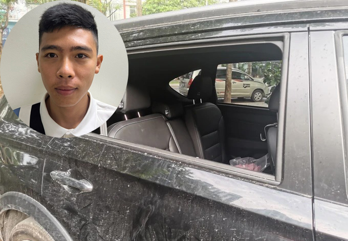 Lời khai đối tượng đập k&iacute;nh 9 xe &ocirc; t&ocirc; trong đ&ecirc;m ở khu đ&ocirc; thị Văn Qu&aacute;n- Ảnh 1.