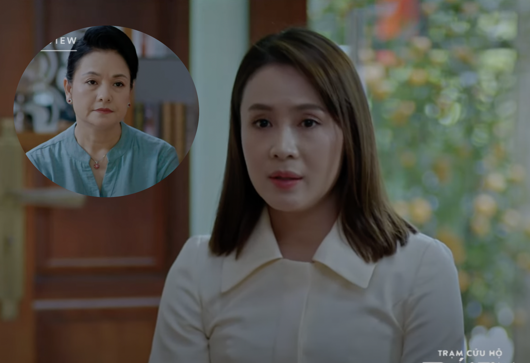 Ng&acirc;n H&agrave; đến gặp b&agrave; Tr&uacute;c mong b&agrave; cho c&ocirc; cơ hội để chấp nhận chuyện t&igrave;nh cảm với Vũ.