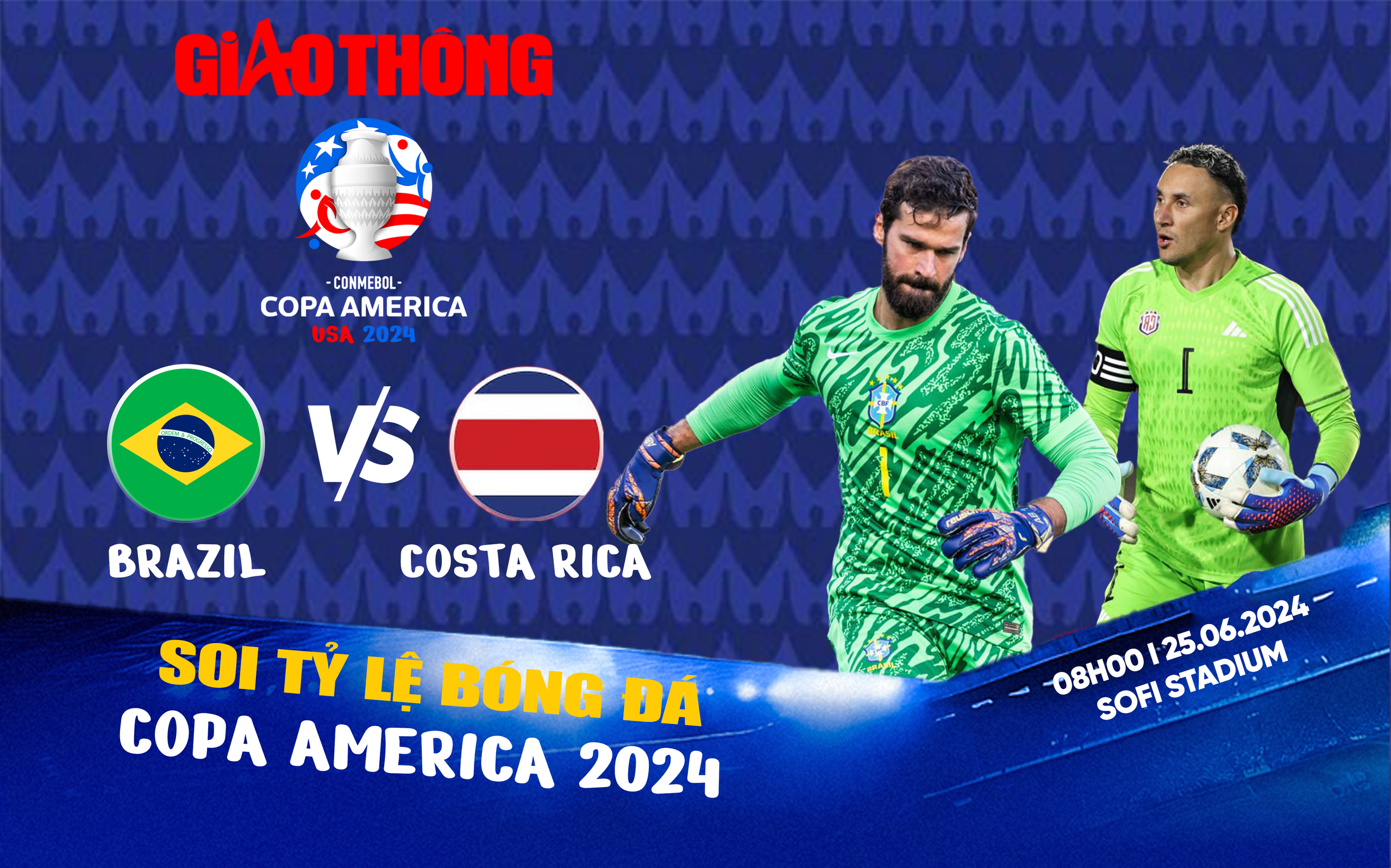 Soi tỷ lệ Brazil vs Costa Rica (8h ng&agrave;y 25/6), bảng D Copa America 2024- Ảnh 1.