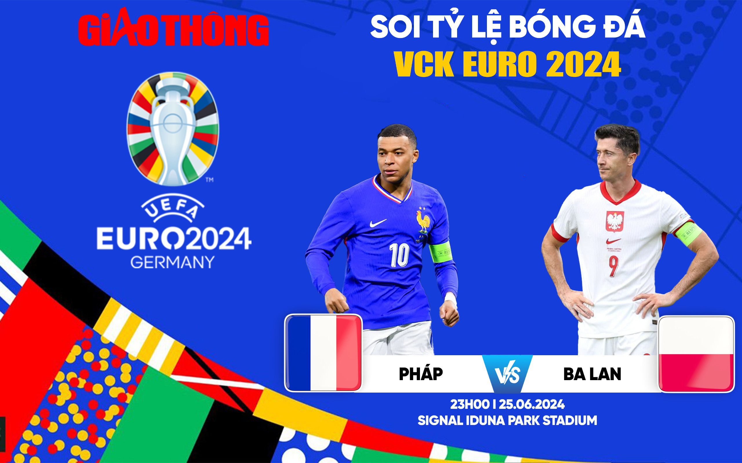 Soi tỷ lệ Ph&aacute;p vs Ba Lan (23h ng&agrave;y 25/6), bảng D EURO 2024- Ảnh 1.