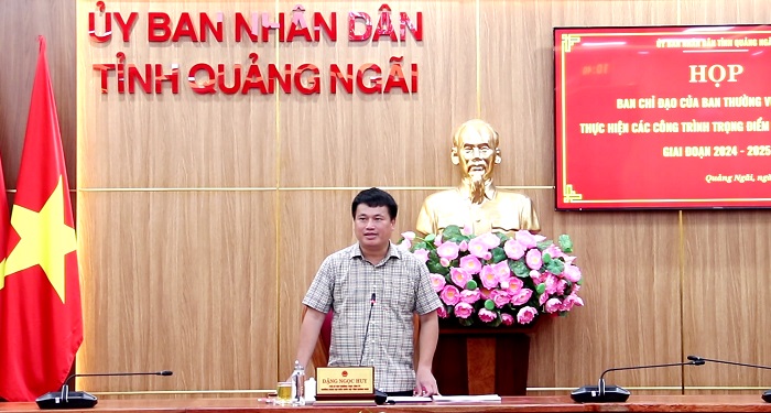 Quảng Ng&atilde;i y&ecirc;u cầu triển khai đồng loạt, đẩy nhanh tiến độ c&aacute;c dự &aacute;n trọng điểm- Ảnh 1.