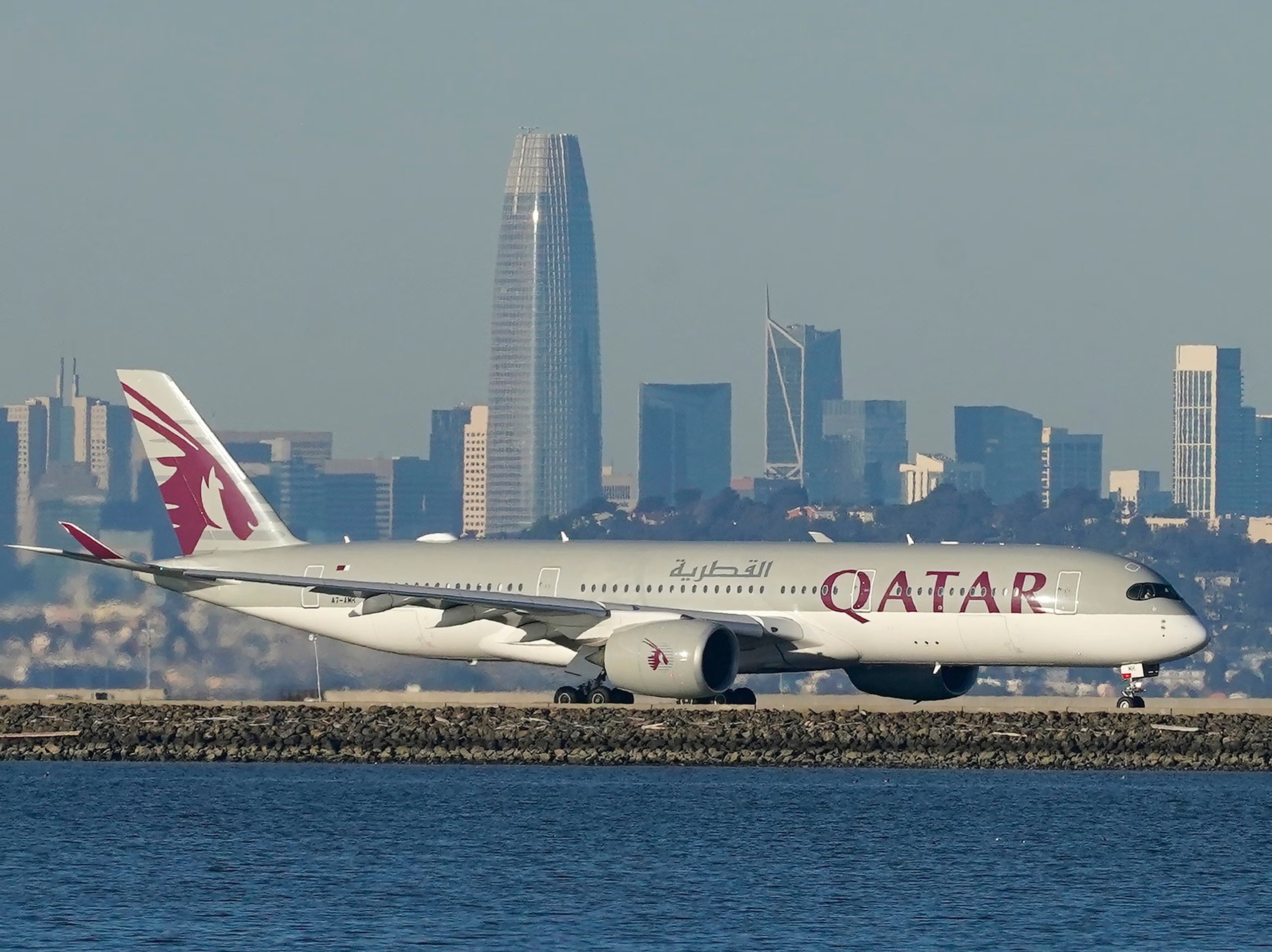 Qatar Airways đạt danh hiệu "H&atilde;ng h&agrave;ng kh&ocirc;ng tốt nhất năm 2024". (Ảnh: The Independent)
