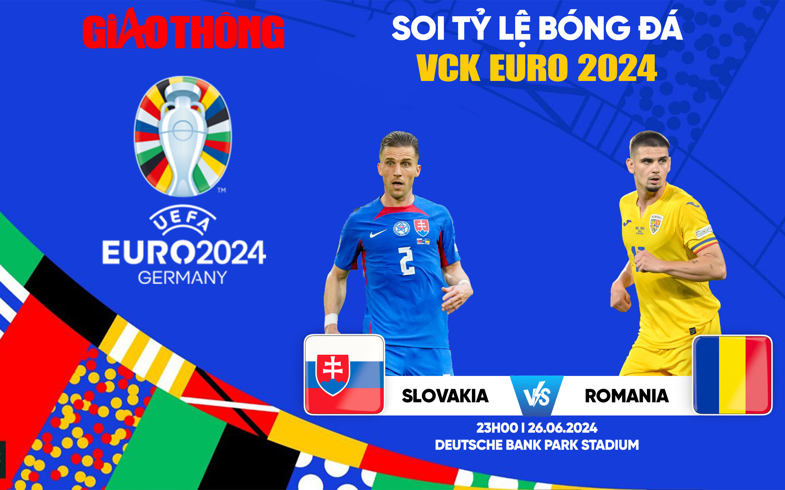 Soi tỷ lệ Slovakia vs Romania (23h ng&agrave;y 26/6), bảng E EURO 2024- Ảnh 1.