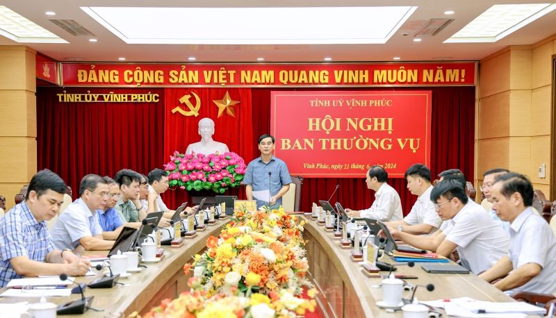 Vĩnh Ph&uacute;c điều động, bổ nhiệm v&agrave; cho th&ocirc;i chức nhiều l&atilde;nh đạo chủ chốt- Ảnh 1.