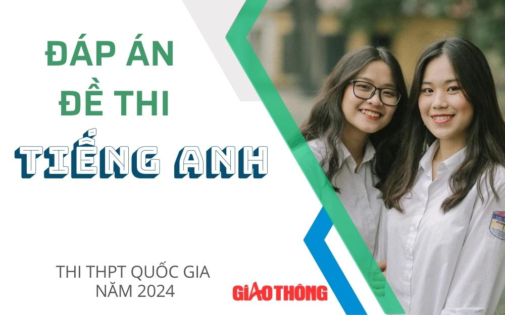Đáp án đề thi môn Tiếng Anh THPT 2024 tất cả mã đề Đáp án đề thi môn Tiếng Anh THPT 2024 tất cả mã đề