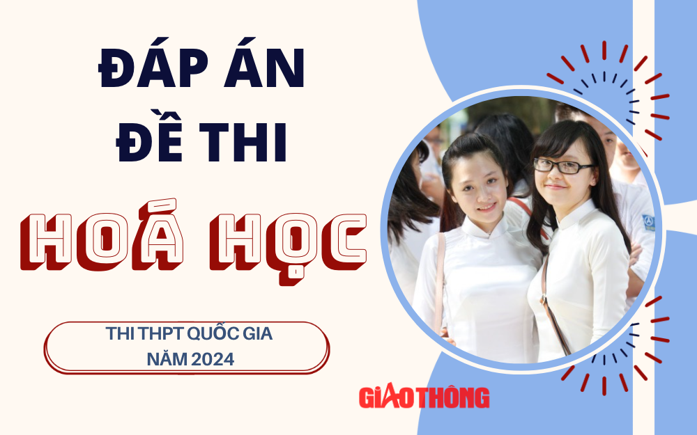 Đáp án đề thi môn Hoá học THPT 2024 tất cả mã đề. Đáp án đề thi môn Hoá học THPT 2024 tất cả mã đề.