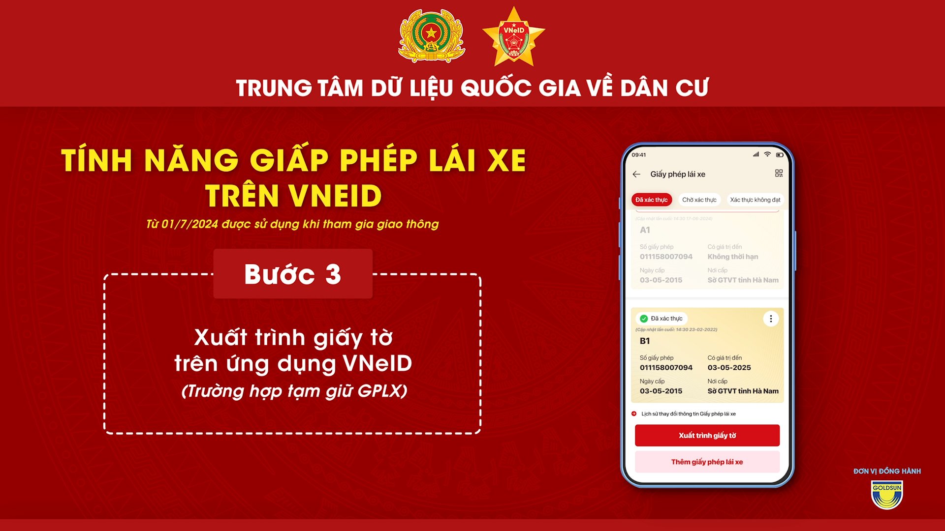 CSGT sẽ kiểm tra bằng l&aacute;i v&agrave; giấy tờ xe qua VNeID từ ng&agrave;y 1/7- Ảnh 1.
