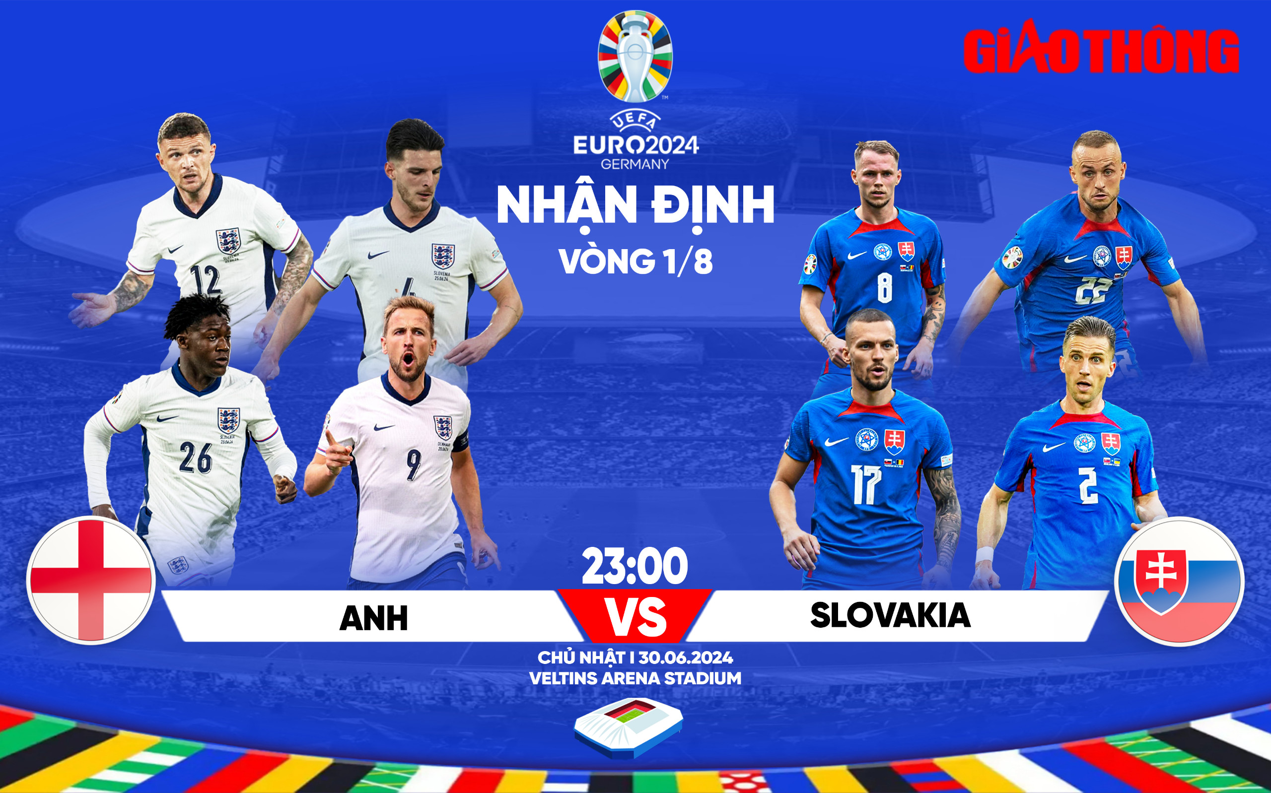 Nhận định, dự đo&aacute;n kết quả Anh vs Slovakia (23h ng&agrave;y 30/6), v&ograve;ng 1/8 EURO 2024- Ảnh 1.