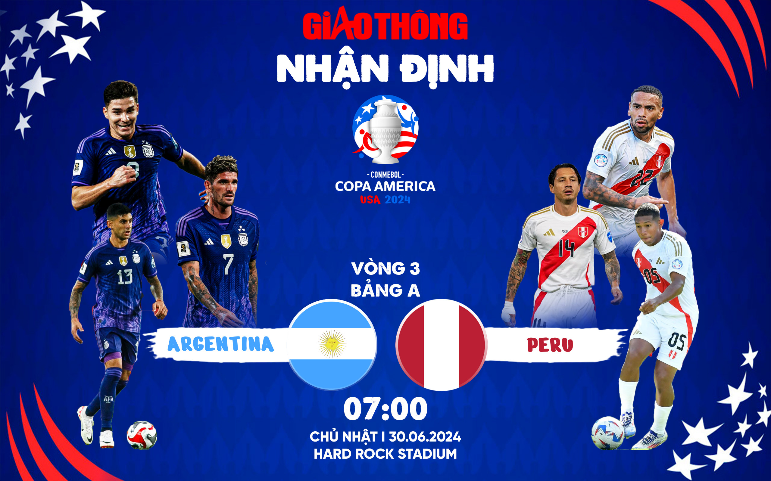Nhận định, dự đo&aacute;n kết quả Argentina vs Peru (7h ng&agrave;y 30/6), bảng A Copa America 2024- Ảnh 1.