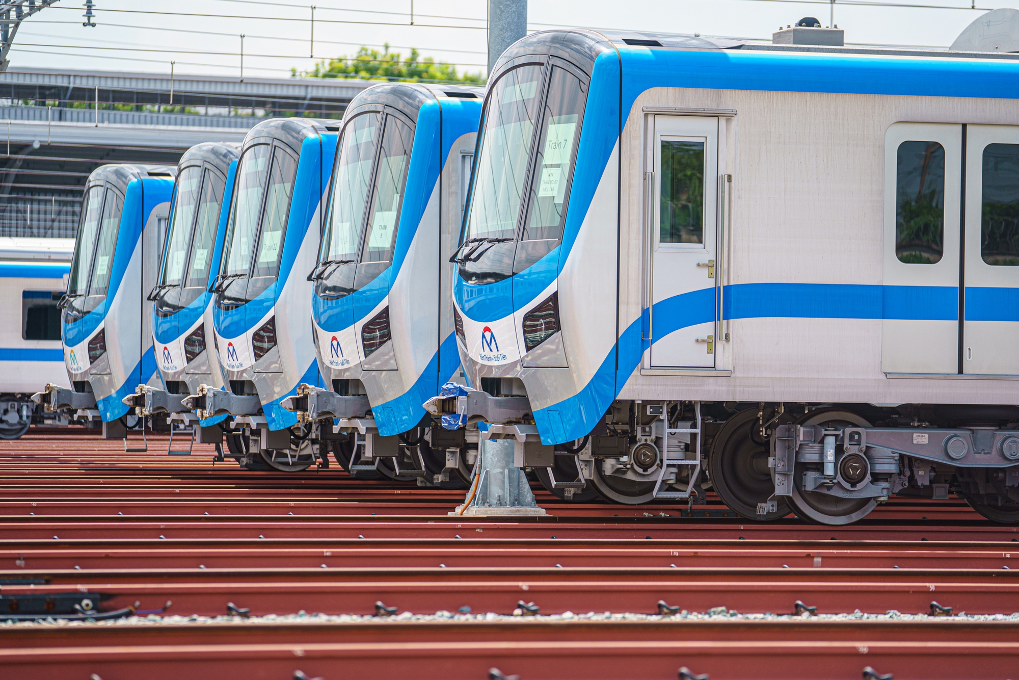 Cận cảnh depot tuyến metro số 1 đã thành hình- Ảnh 4. Cận cảnh depot tuyến metro số 1 đã thành hình- Ảnh 4.