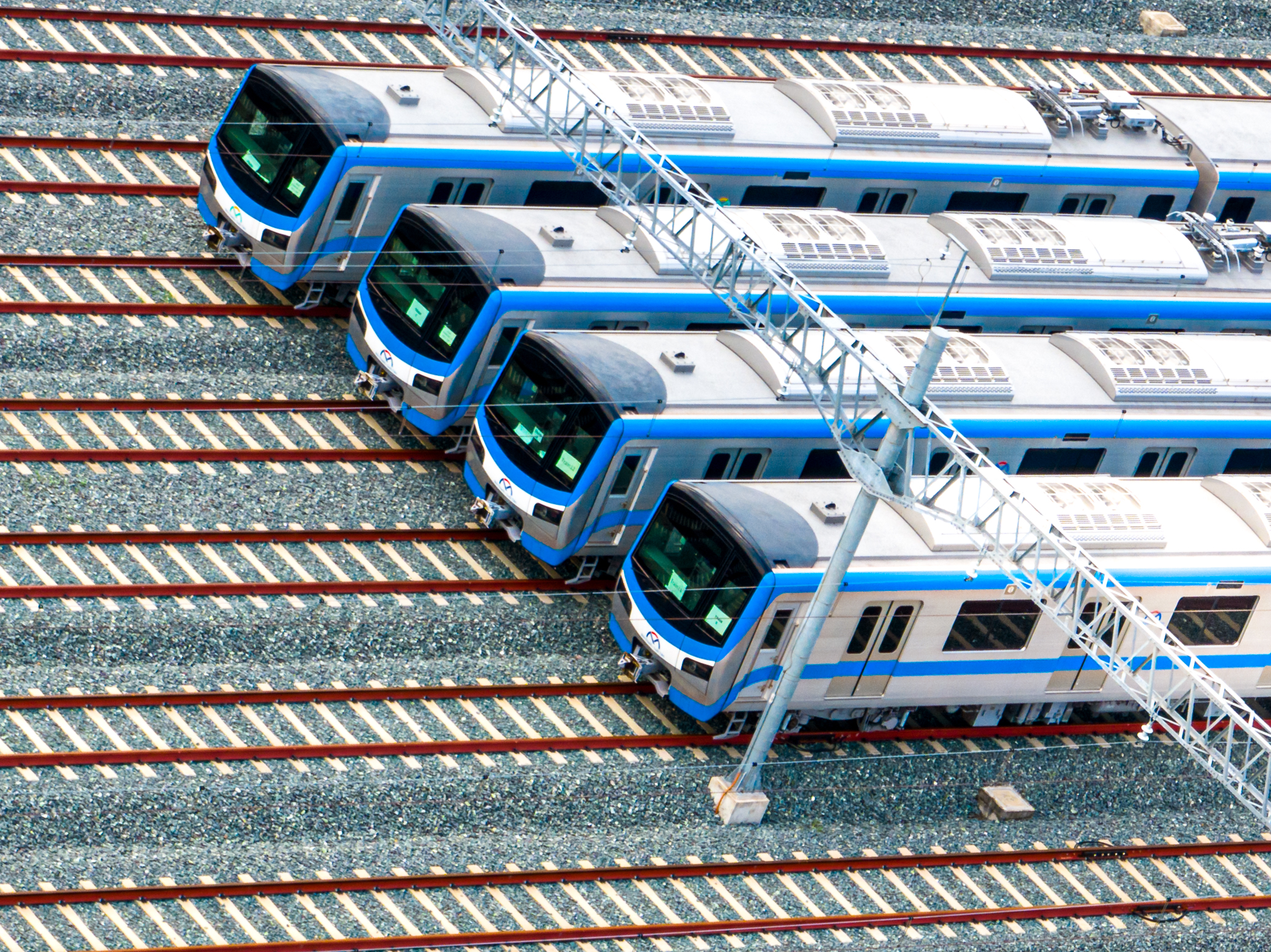 Cận cảnh depot tuyến metro số 1 đã thành hình- Ảnh 5. Cận cảnh depot tuyến metro số 1 đã thành hình- Ảnh 5.