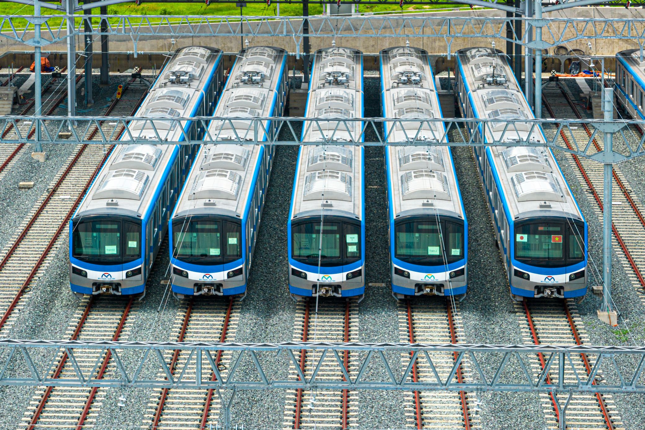 Cận cảnh depot tuyến metro số 1 đã thành hình- Ảnh 12. Cận cảnh depot tuyến metro số 1 đã thành hình- Ảnh 12.