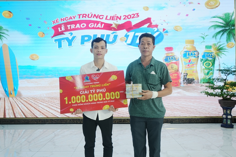 Nước tăng lực Number 1 - x&eacute; nh&atilde;n tr&uacute;ng thưởng trị gi&aacute; h&agrave;ng tỷ đồng- Ảnh 2.