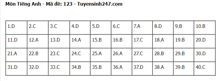 Đ&aacute;p &aacute;n đề thi tuyển sinh lớp 10 m&ocirc;n Tiếng Anh H&agrave; Nội năm 2024- Ảnh 24.
