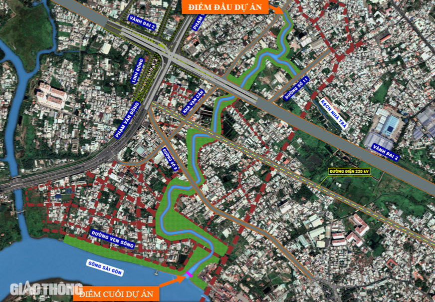 Bao giờ rạch Thủ Đức được cải tạo, chống ngập và ô nhiễm?- Ảnh 11. Bao giờ rạch Thủ Đức được cải tạo, chống ngập và ô nhiễm?- Ảnh 11.