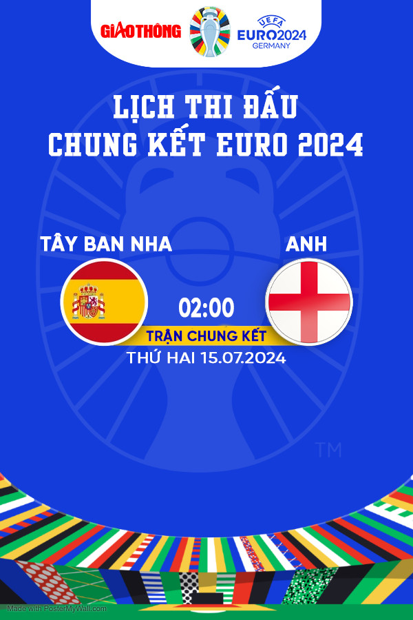 Lịch thi đấu chung kết EURO 2024, lịch thi đấu b&oacute;ng đ&aacute; EURO mới nhất- Ảnh 2.
