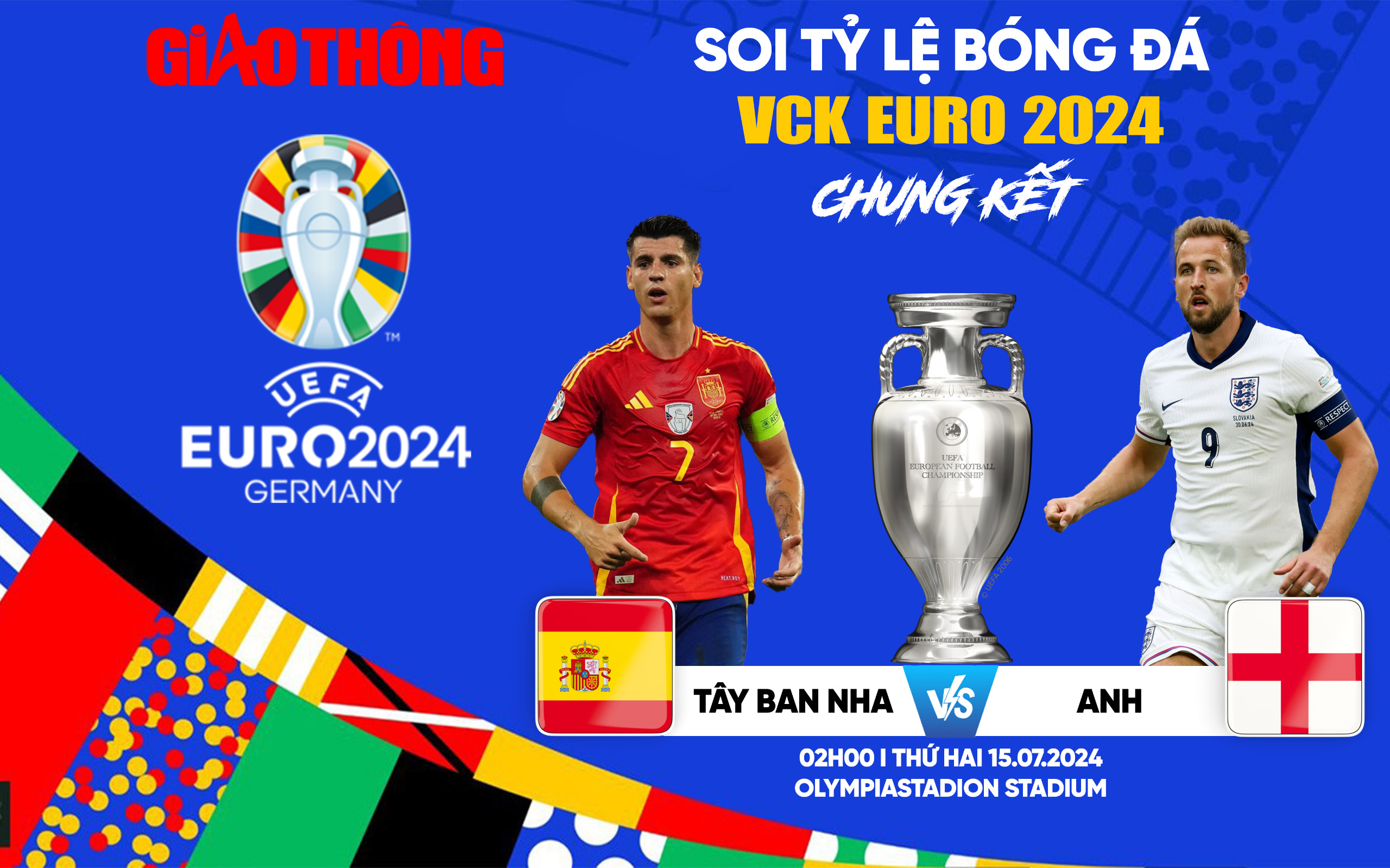 Soi tỷ lệ T&acirc;y Ban Nha vs Anh (2h ng&agrave;y 15/7), chung kết EURO 2024- Ảnh 1.