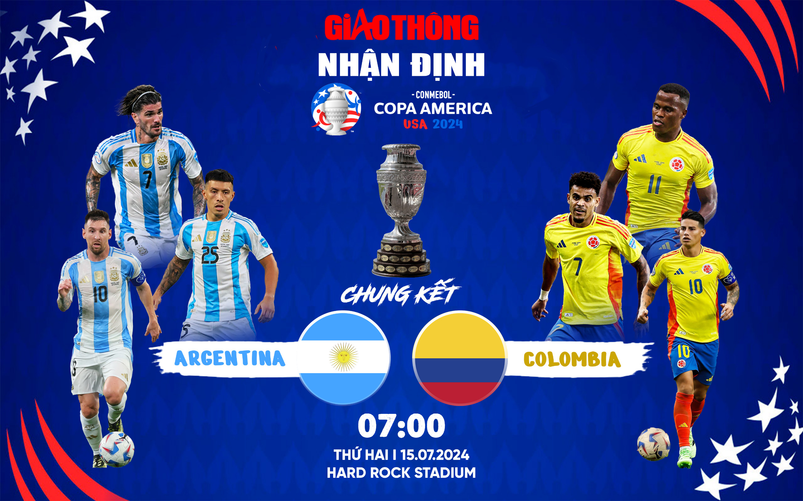 Nhận định, dự đo&aacute;n kết quả Argentina vs Colombia (7h ng&agrave;y 15/7), chung kết Copa America- Ảnh 1.