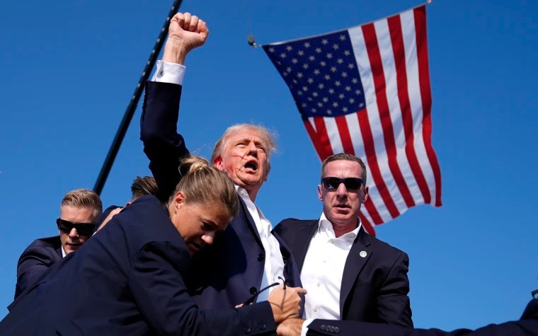 Tổng thống Biden l&ecirc;n &aacute;n vụ nổ s&uacute;ng khiến &ocirc;ng Trump bị thương