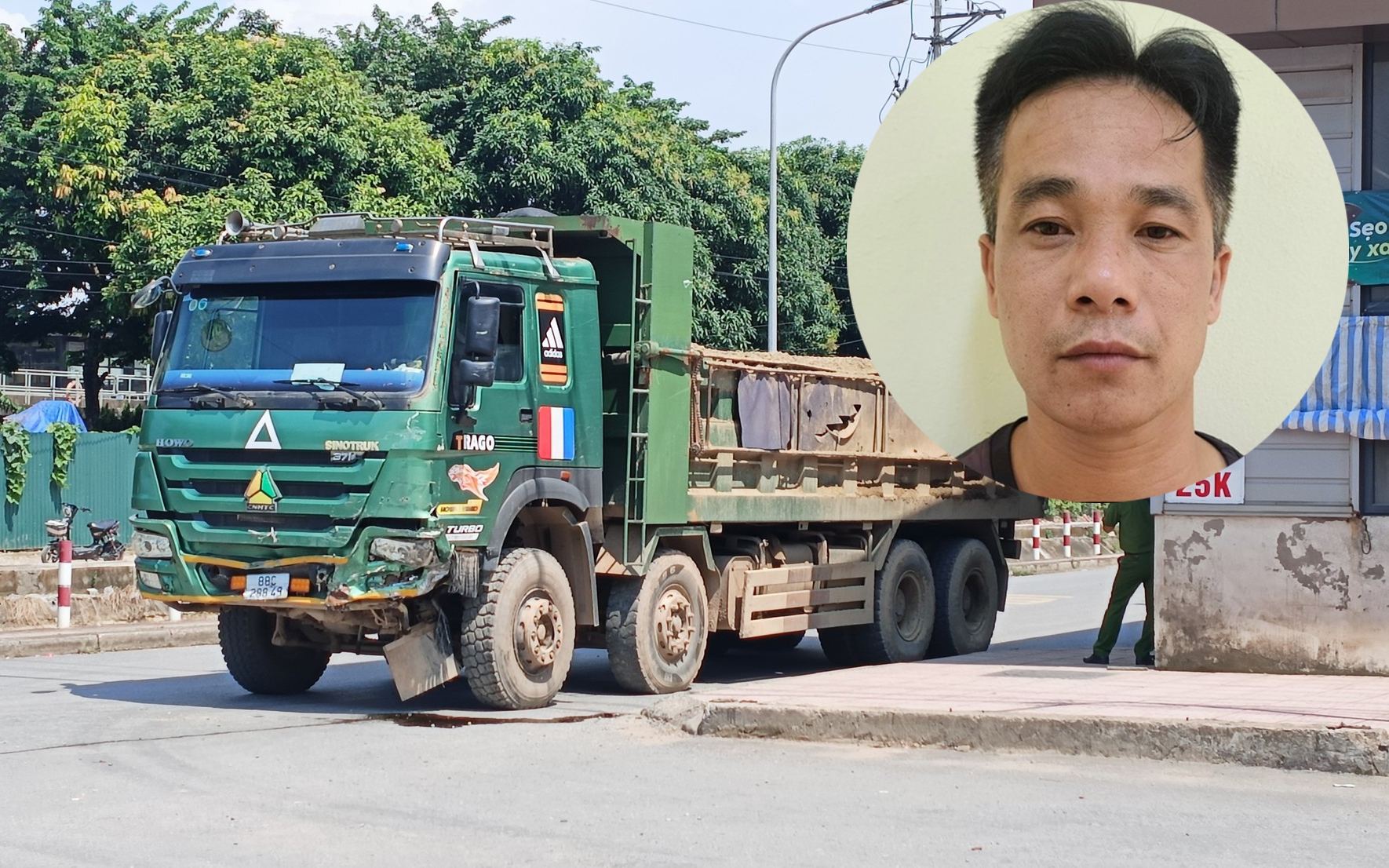 Bắt tạm giam l&aacute;i xe ben dương t&iacute;nh ma t&uacute;y, g&acirc;y tai nạn khiến 4 mẹ con tử vong