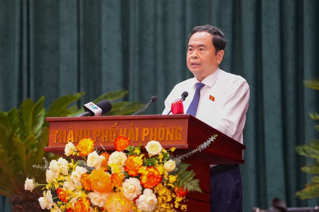 Chủ tịch Quốc hội: Hải Phòng có nhiều điều kiện để bứt phá- Ảnh 1. Chủ tịch Quốc hội: Hải Phòng có nhiều điều kiện để bứt phá- Ảnh 1.