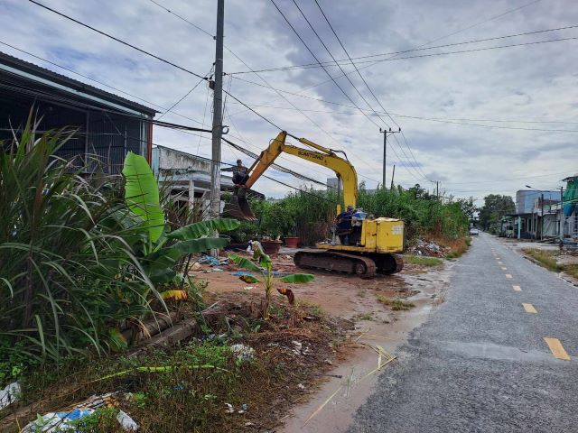 Cần Thơ: Vướng một hộ d&acirc;n, cầu Cả Lang dừng thi c&ocirc;ng từ Tết- Ảnh 4.