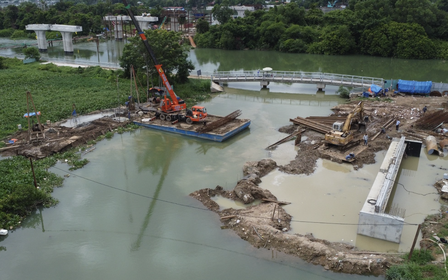 Năm c&acirc;y cầu tr&ecirc;n đường ven s&ocirc;ng C&aacute;i khi n&agrave;o đưa v&agrave;o sử dụng?