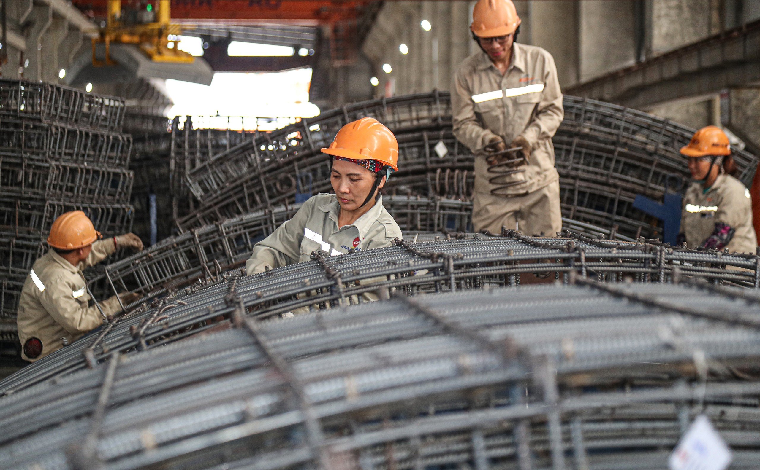 "Đột nhập" nơi sản xuất tấm vỏ l&agrave;m hầm đường sắt đ&ocirc; thị Nhổn - ga H&agrave; Nội- Ảnh 3.