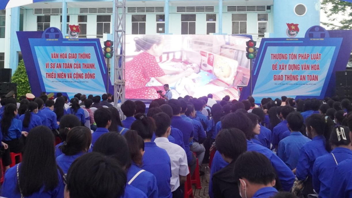Ng&agrave;y hội Thanh ni&ecirc;n với Văn h&oacute;a giao th&ocirc;ng năm 2024 ở C&agrave; Mau- Ảnh 2.