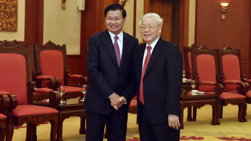 Tổng B&iacute; thư Nguyễn Ph&uacute; Trọng trong l&ograve;ng bạn b&egrave; quốc tế- Ảnh 1.