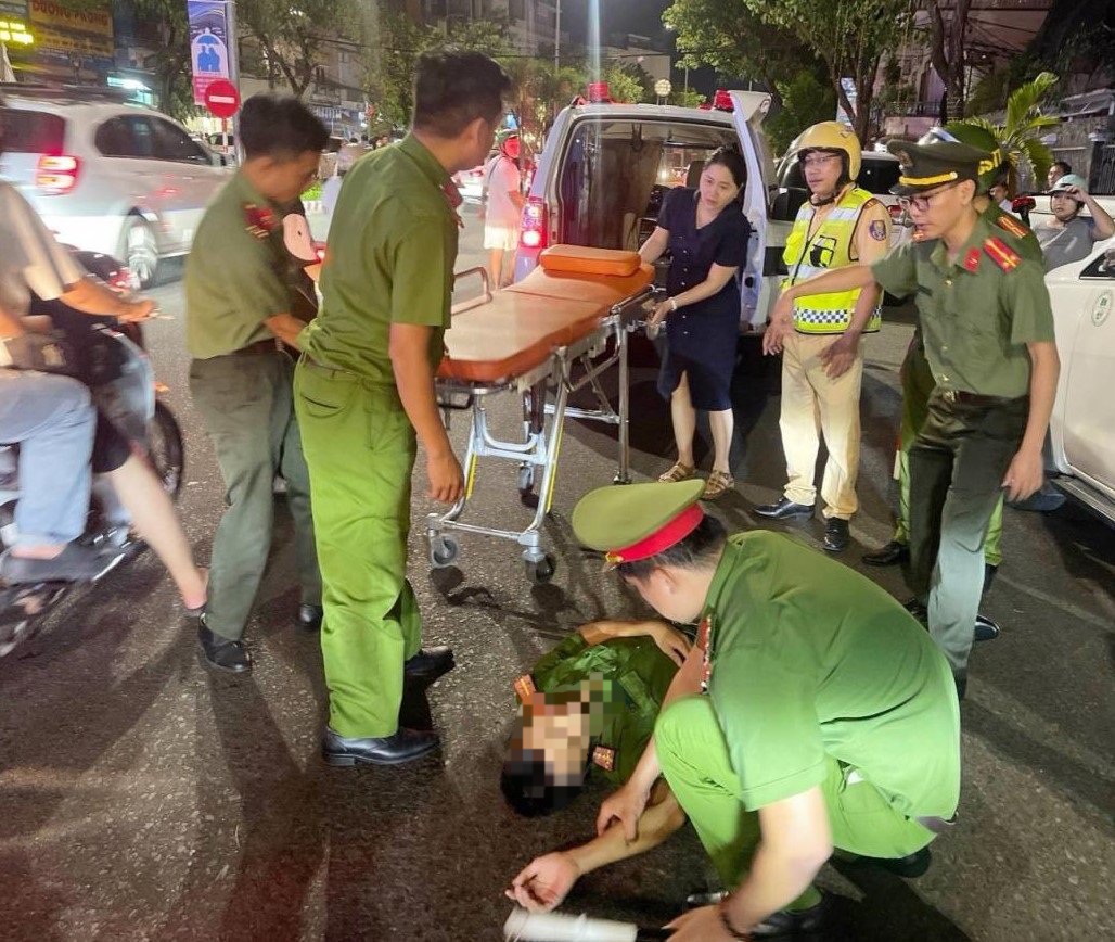 Khởi tố đối tượng lao xe m&aacute;y v&agrave;o đại &uacute;y c&ocirc;ng an ở Đ&agrave; Nẵng- Ảnh 1.