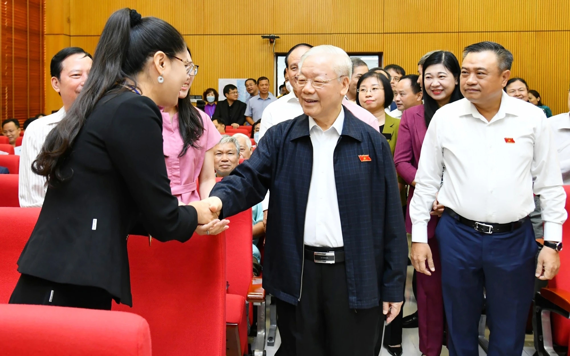 Tổng B&iacute; thư Nguyễn Ph&uacute; Trọng: Nh&agrave; l&atilde;nh đạo ti&ecirc;u biểu cho tinh thần đổi mới