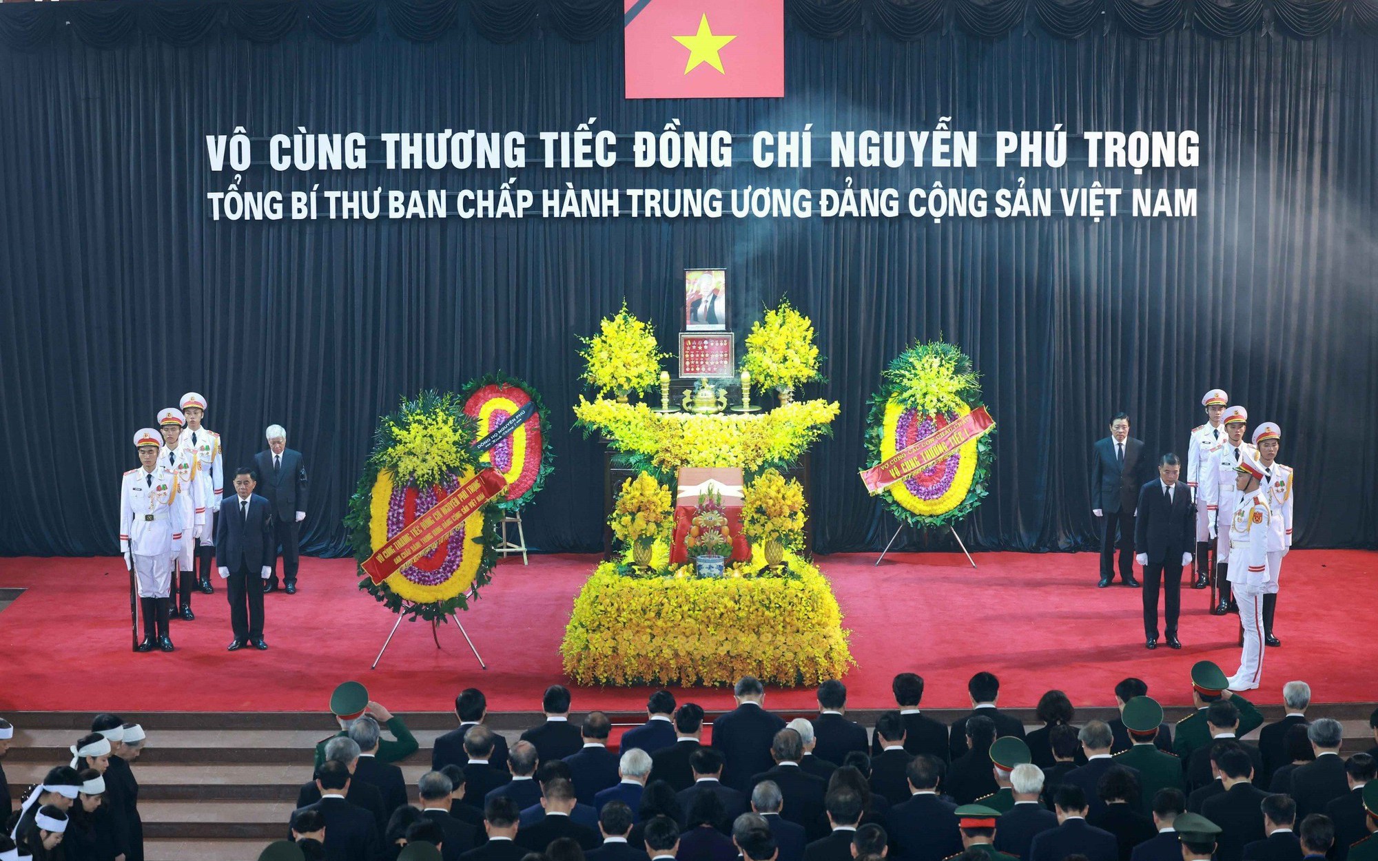Lễ Quốc tang Tổng B&iacute; thư Nguyễn Ph&uacute; Trọng