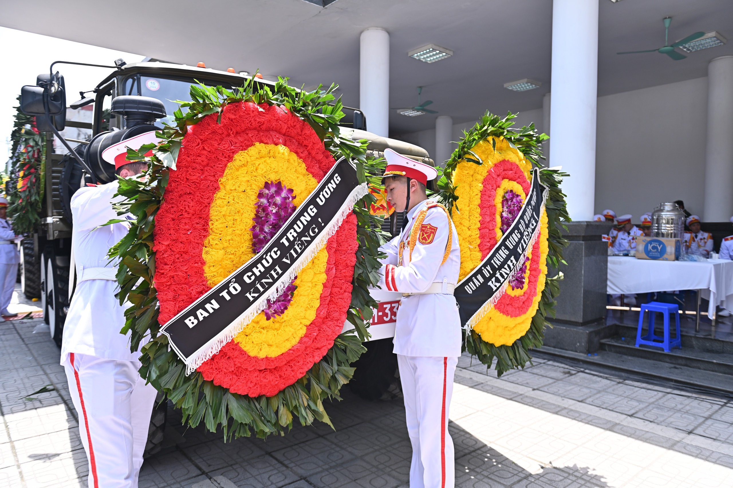 C&ocirc;ng t&aacute;c chuẩn bị tiễn đưa linh cữu Tổng B&iacute; thư Nguyễn Ph&uacute; Trọng- Ảnh 16.