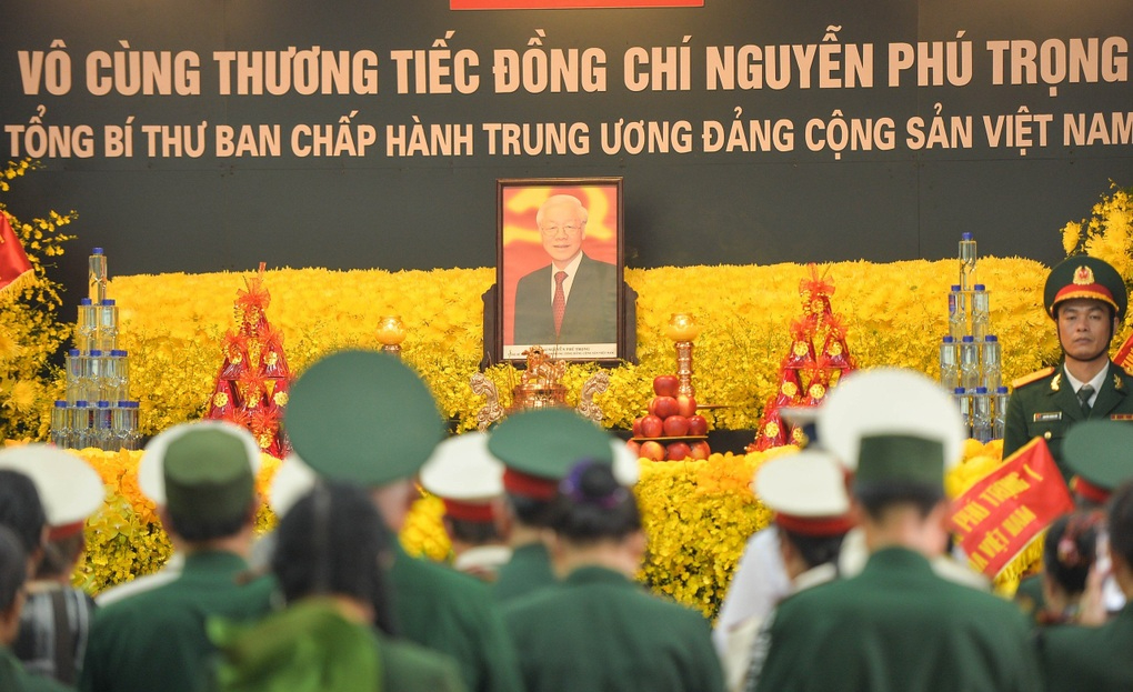 To&agrave;n văn lời điếu Chủ tịch nước T&ocirc; L&acirc;m đọc tại Lễ truy điệu Tổng B&iacute; thư Nguyễn Ph&uacute; Trọng- Ảnh 1.