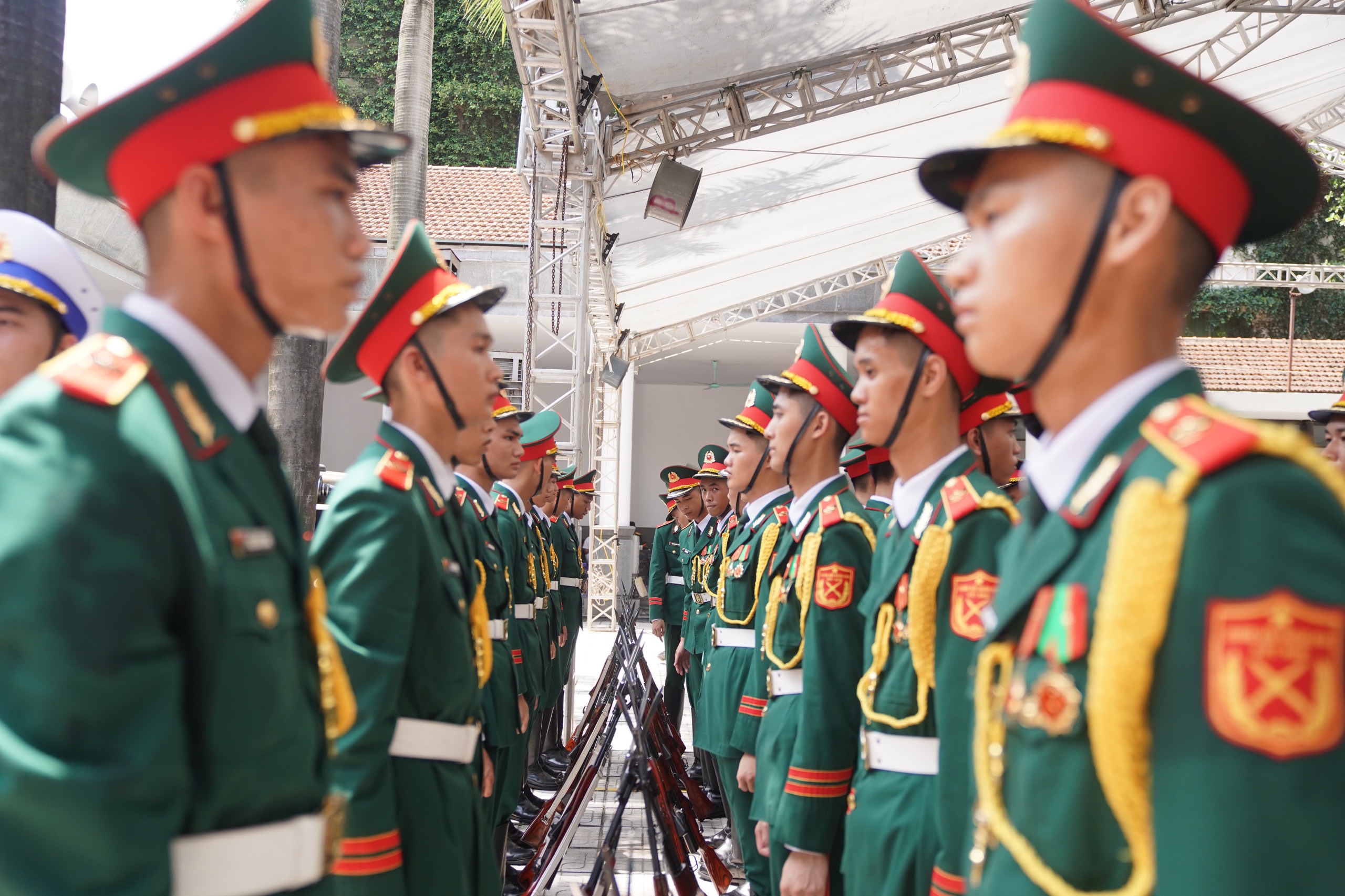 C&ocirc;ng t&aacute;c chuẩn bị tiễn đưa linh cữu Tổng B&iacute; thư Nguyễn Ph&uacute; Trọng- Ảnh 12.