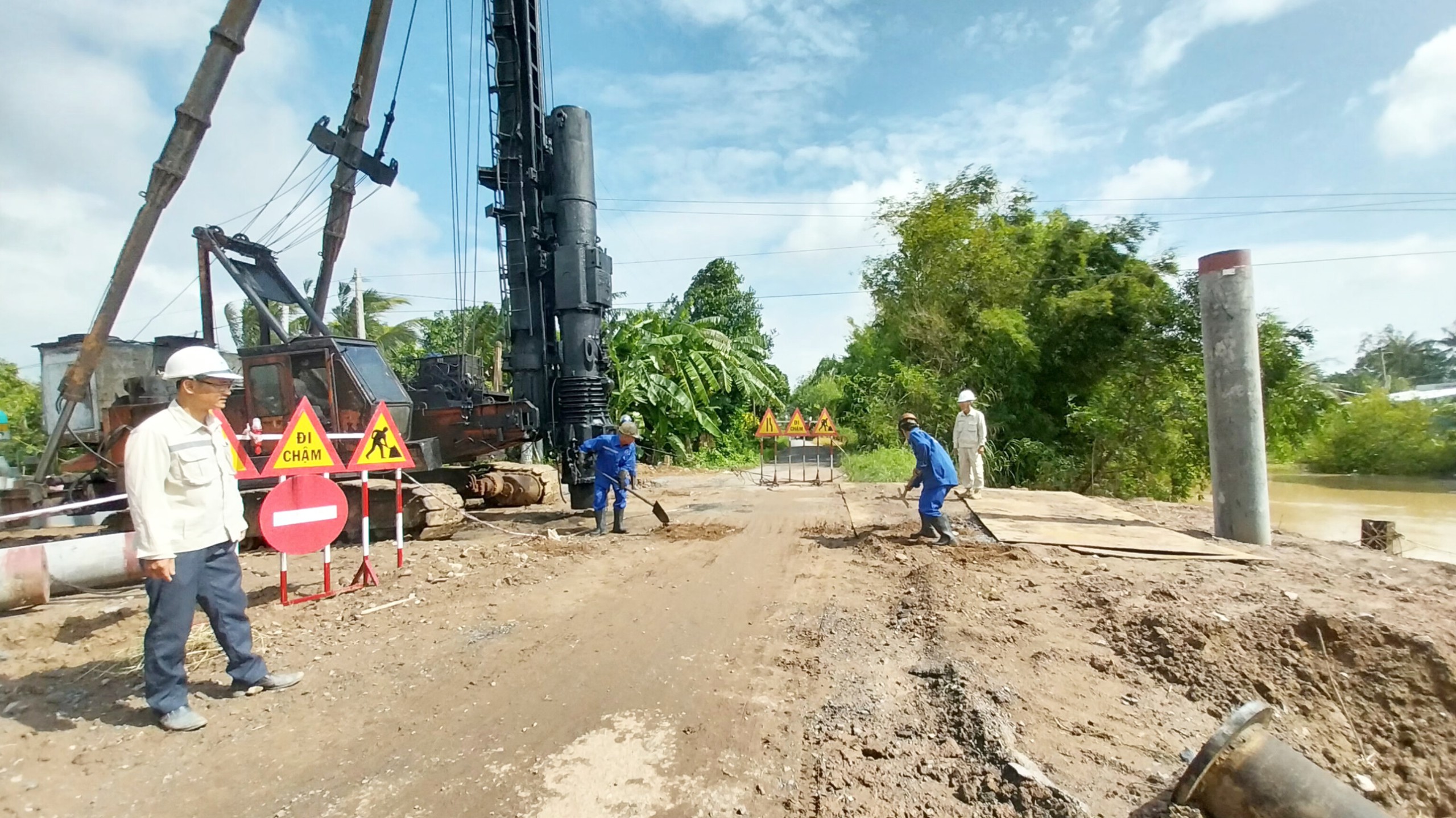 Tuyến Cao L&atilde;nh - Lộ Tẻ đang thi c&ocirc;ng ra sao?- Ảnh 3.