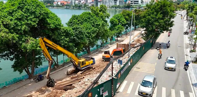 Ho&agrave;n th&agrave;nh n&acirc;ng cấp đường Xu&acirc;n Diệu trong năm nay- Ảnh 1.