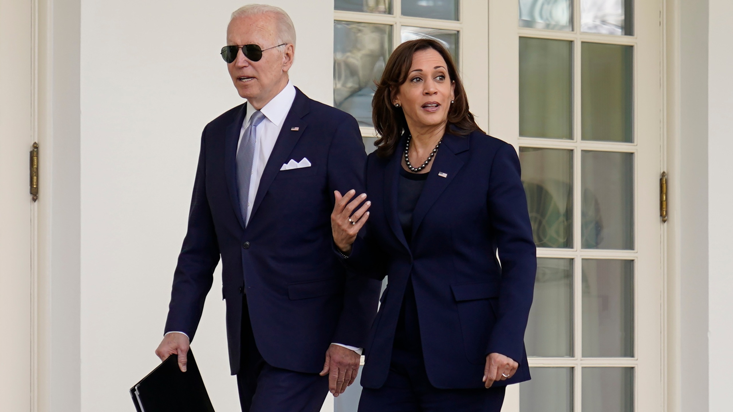 Ph&oacute; Tổng thống Kamala Harris vẫn mong muốn được phục vụ nhiệm kỳ thứ hai với Tổng thống Joe Biden. (Ảnh: NPR)