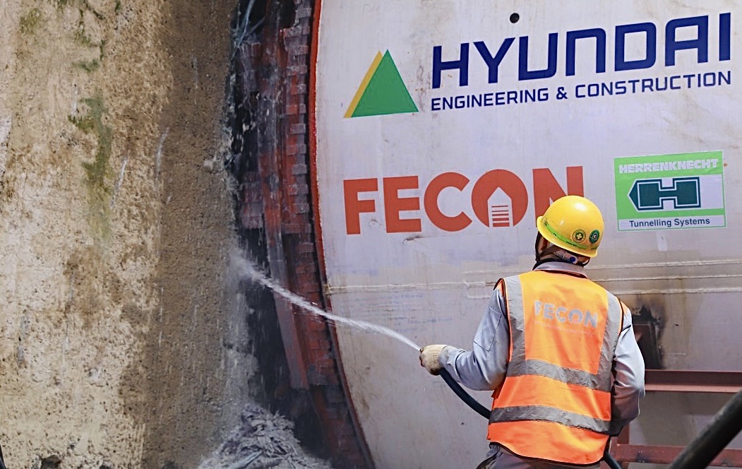 Cận cảnh "si&ecirc;u" robot khoan những m&eacute;t hầm đầu ti&ecirc;n metro Nhổn - ga H&agrave; Nội- Ảnh 7.