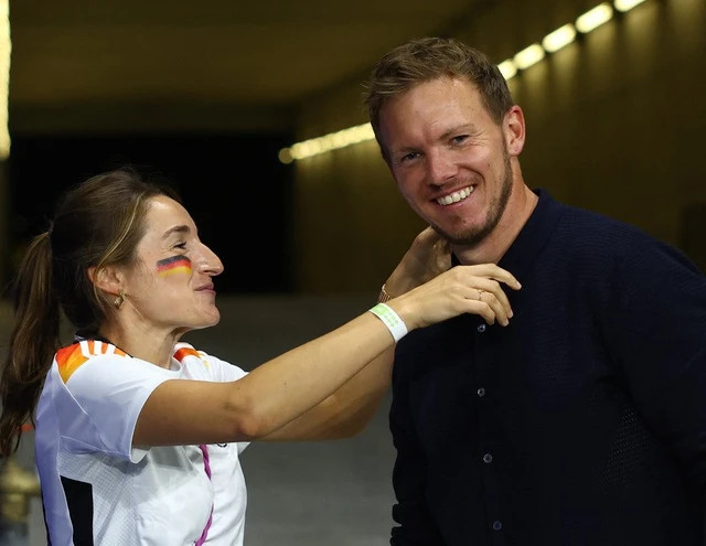 HLV tuyển Đức c&oacute; h&agrave;nh động kh&oacute; hiểu tại EURO 2024- Ảnh 1.