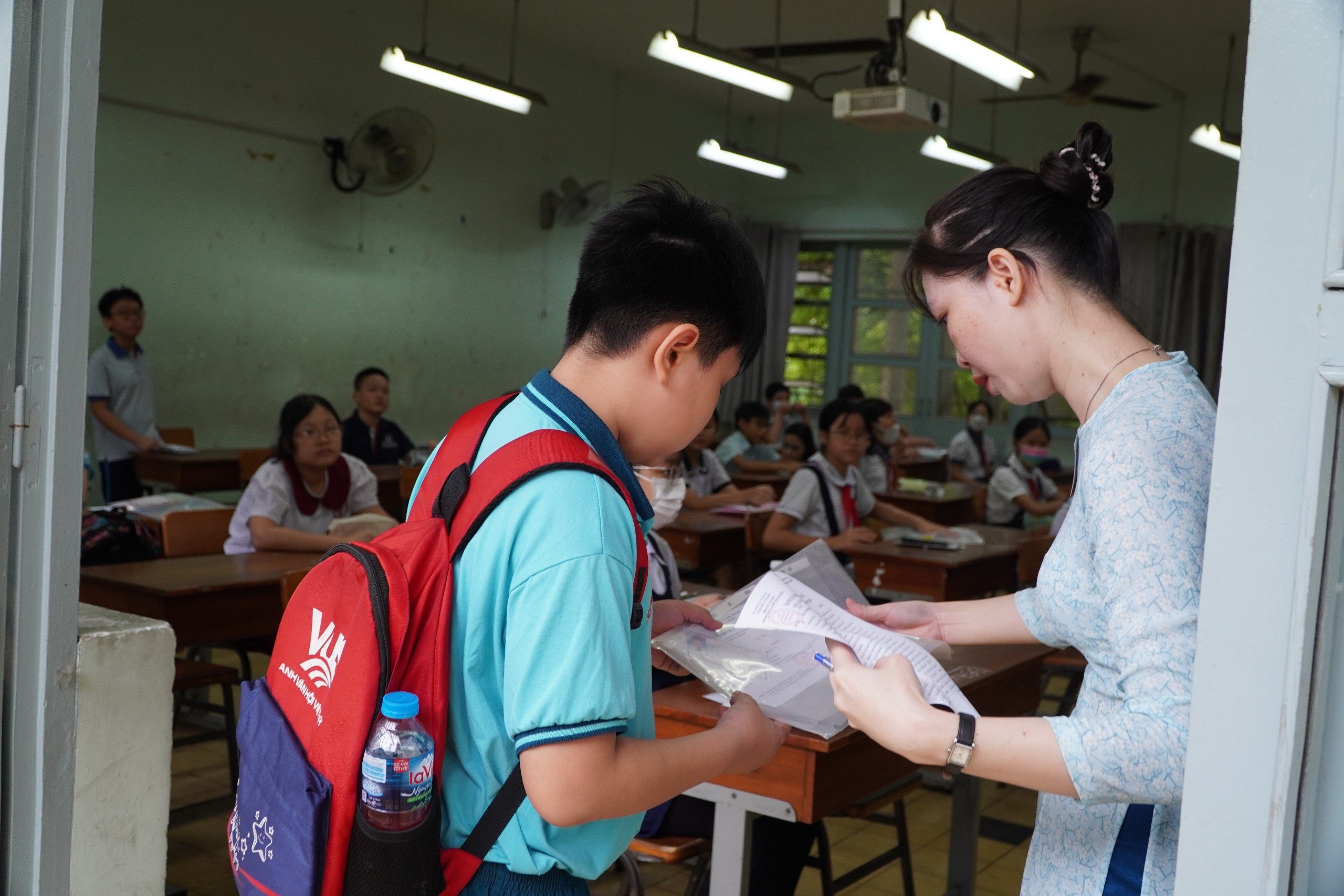 Cuộc đua khốc liệt v&agrave;o lớp 6 trường Trần Đại Nghĩa, TP.HCM: 1 chọi 12- Ảnh 1.