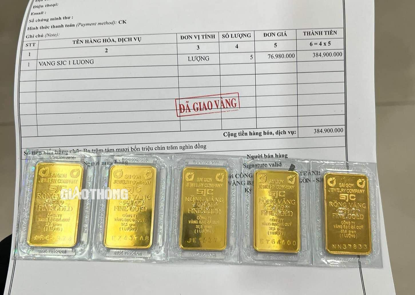 Thị trường v&agrave;ng miếng tồn tại 2 loại gi&aacute;- Ảnh 1.