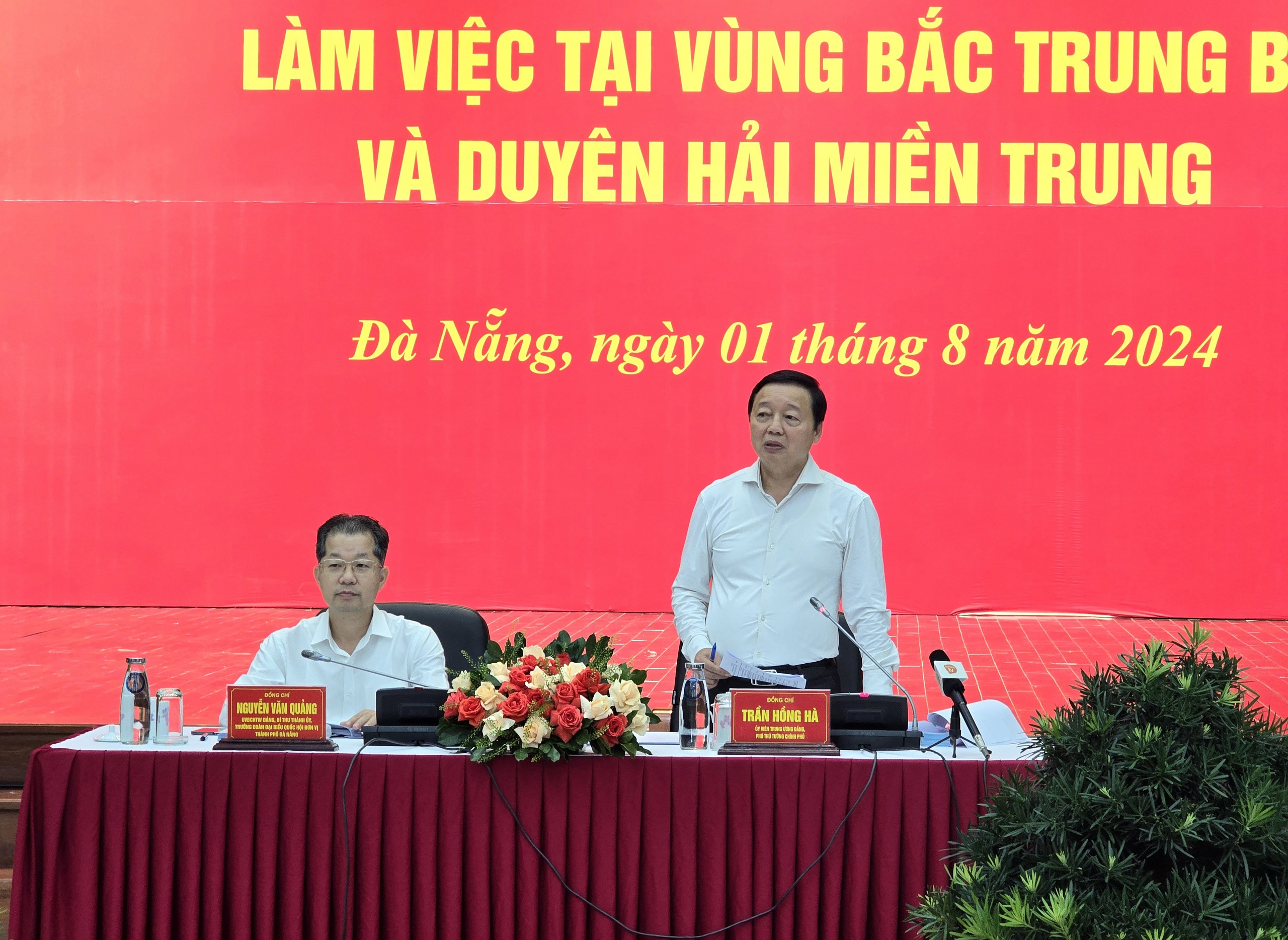 L&atilde;nh đạo c&aacute;c tỉnh miền Trung mong sớm l&agrave;m đường sắt tốc độ cao tăng cường kết nối- Ảnh 1.