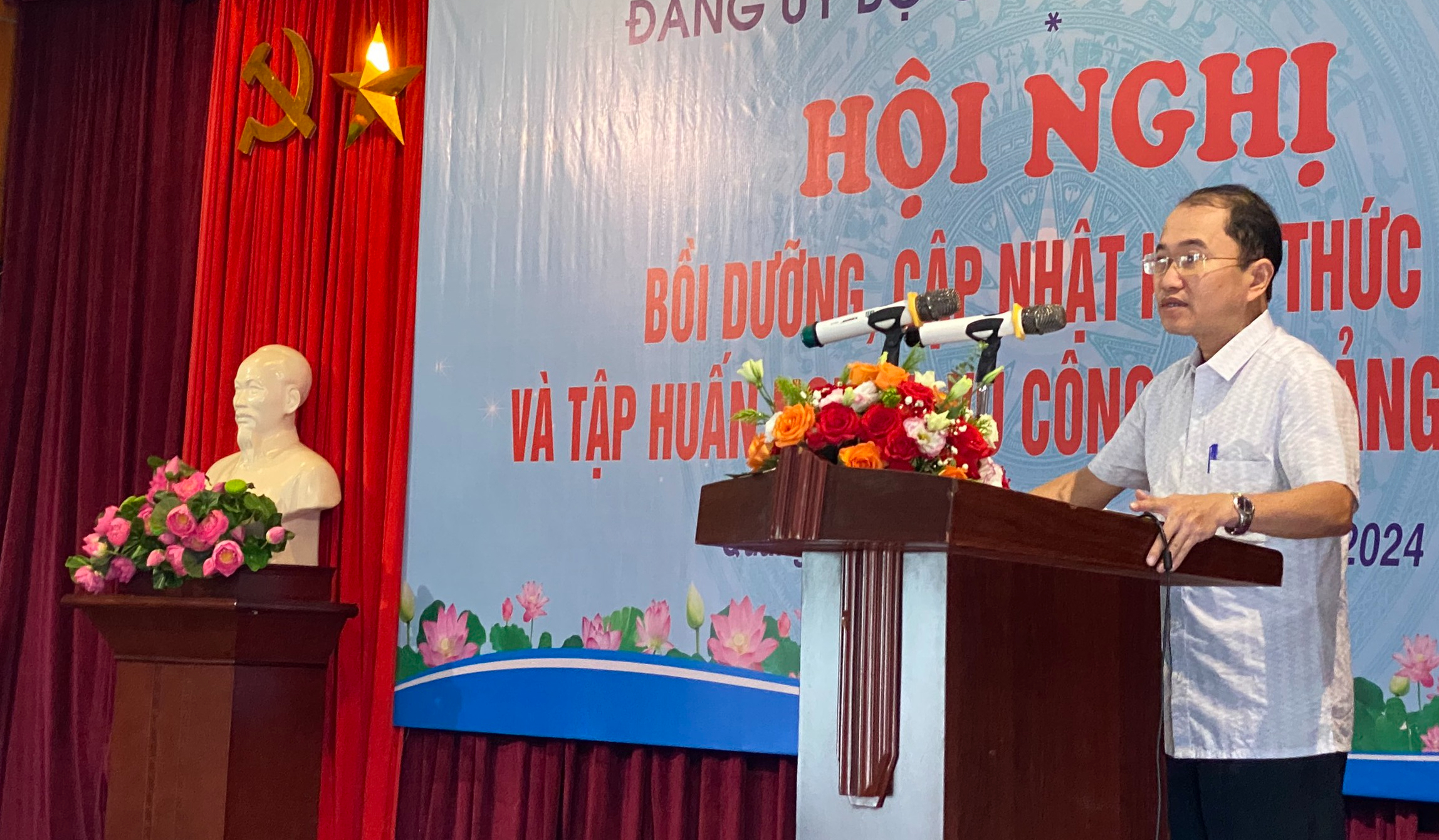 Đảng ủy Bộ GTVT bồi dưỡng, tập huấn nghiệp vụ c&ocirc;ng t&aacute;c Đảng- Ảnh 3.