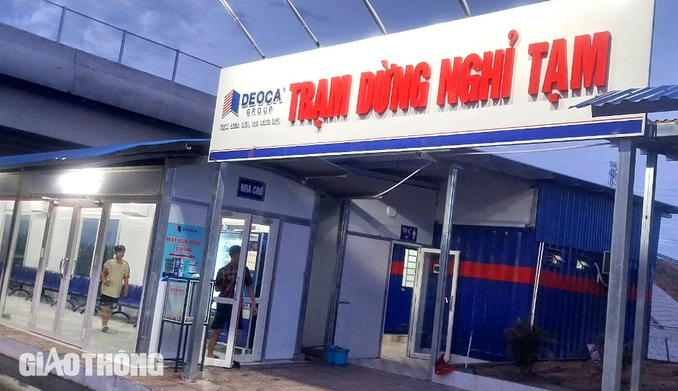 Ngỡ ng&agrave;ng với trạm dừng nghỉ tạm tr&ecirc;n cao tốc Cam L&acirc;m - Vĩnh Hảo- Ảnh 9.