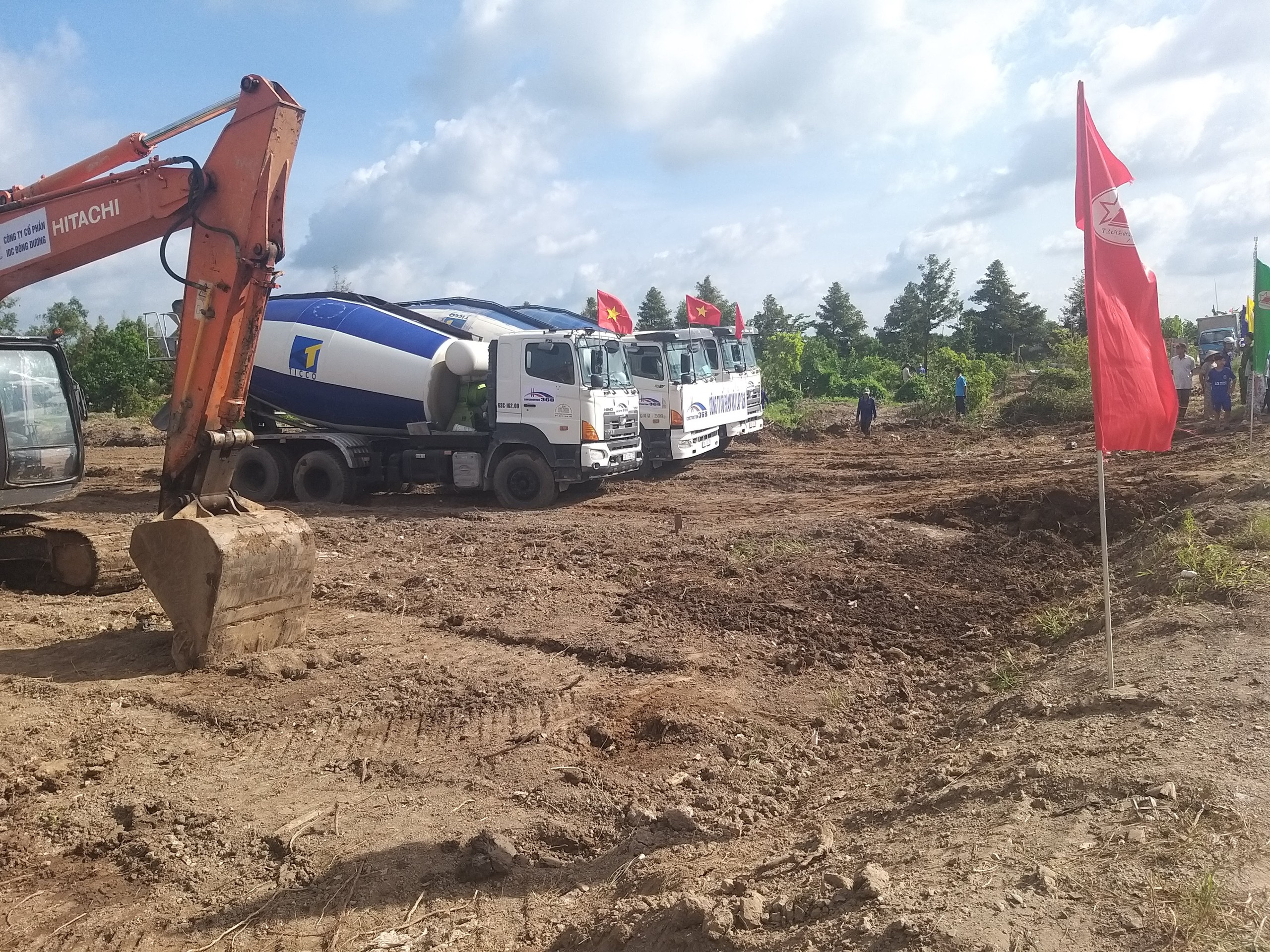 Động thổ dự án thành phần 2 cao tốc Cao Lãnh - An Hữu- Ảnh 1. Động thổ dự án thành phần 2 cao tốc Cao Lãnh - An Hữu- Ảnh 1.