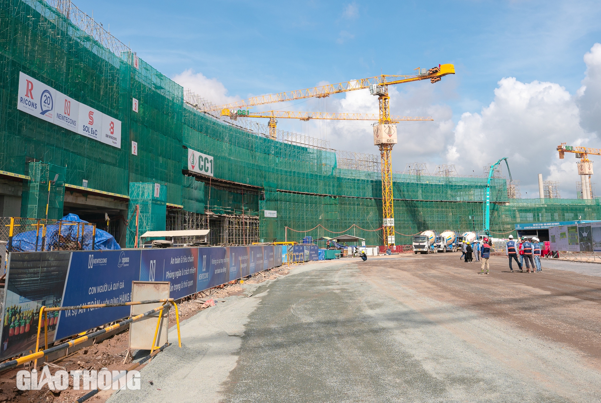 Hình hài nhà ga, đường băng sân bay Long Thành sau 1 năm khởi động- Ảnh 8. Hình hài nhà ga, đường băng sân bay Long Thành sau 1 năm khởi động- Ảnh 8.