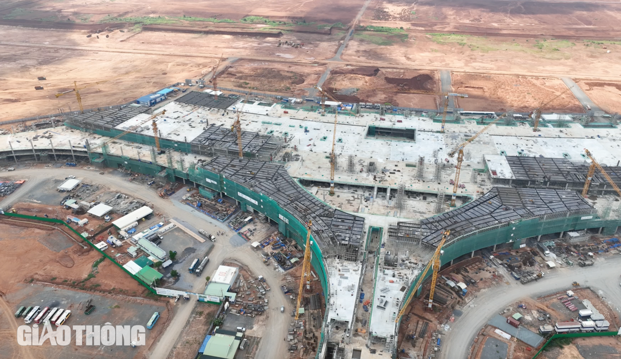 Hình hài nhà ga, đường băng sân bay Long Thành sau 1 năm khởi động- Ảnh 9. Hình hài nhà ga, đường băng sân bay Long Thành sau 1 năm khởi động- Ảnh 9.