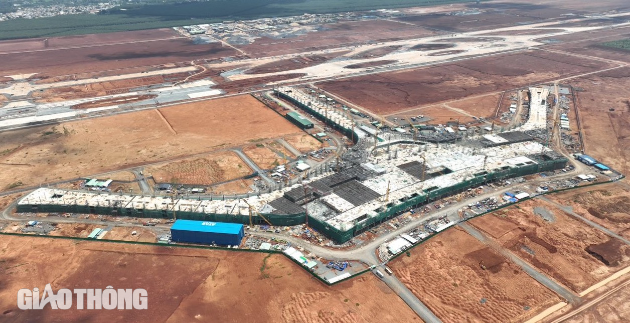 Hình hài nhà ga, đường băng sân bay Long Thành sau 1 năm khởi động- Ảnh 13. Hình hài nhà ga, đường băng sân bay Long Thành sau 1 năm khởi động- Ảnh 13.